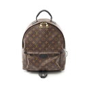 【5%OFFクーポン対象】ルイ・ヴィトン LOUIS VUITTON パームスプリングス バックパックMM リュックサック バックパック バッグ PVCコーティングキャンバス レザー モノグラム レディース ブラウン系 M41561 【中古】