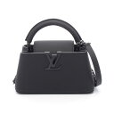 【10%OFFクーポン対象】ルイ・ヴィトン LOUIS VUITTON カプシーヌEW MINI ハンドバッグ バッグ レザー レディース ブラック系 M239...