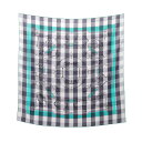 エルメス HERMES カレ90 MORS et Gourmettes スカーフ 衣料品 シルク シルク レディース グレー系 / ホワイト系 / グリーン系 ...