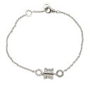 ブルガリ BVLGARI B-zero1 ビーゼロワン エレメント ブレスレット ブレスレット アクセサリー K18WG(ホワイトゴールド) メンズ レディース...