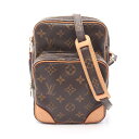 【5%OFFクーポン対象】ルイ・ヴィトン LOUIS VUITTON アマゾン ショルダーバッグ バッグ PVCコーティングキャンバス レザー モノグラム レディース ブラウン系 M45236 【中古】