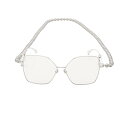 【10%OFFクーポン対象】シャネル CHANEL ココマーク サングラス 衣料品 GP / プラスチック レディース シルバー系 【中古】
