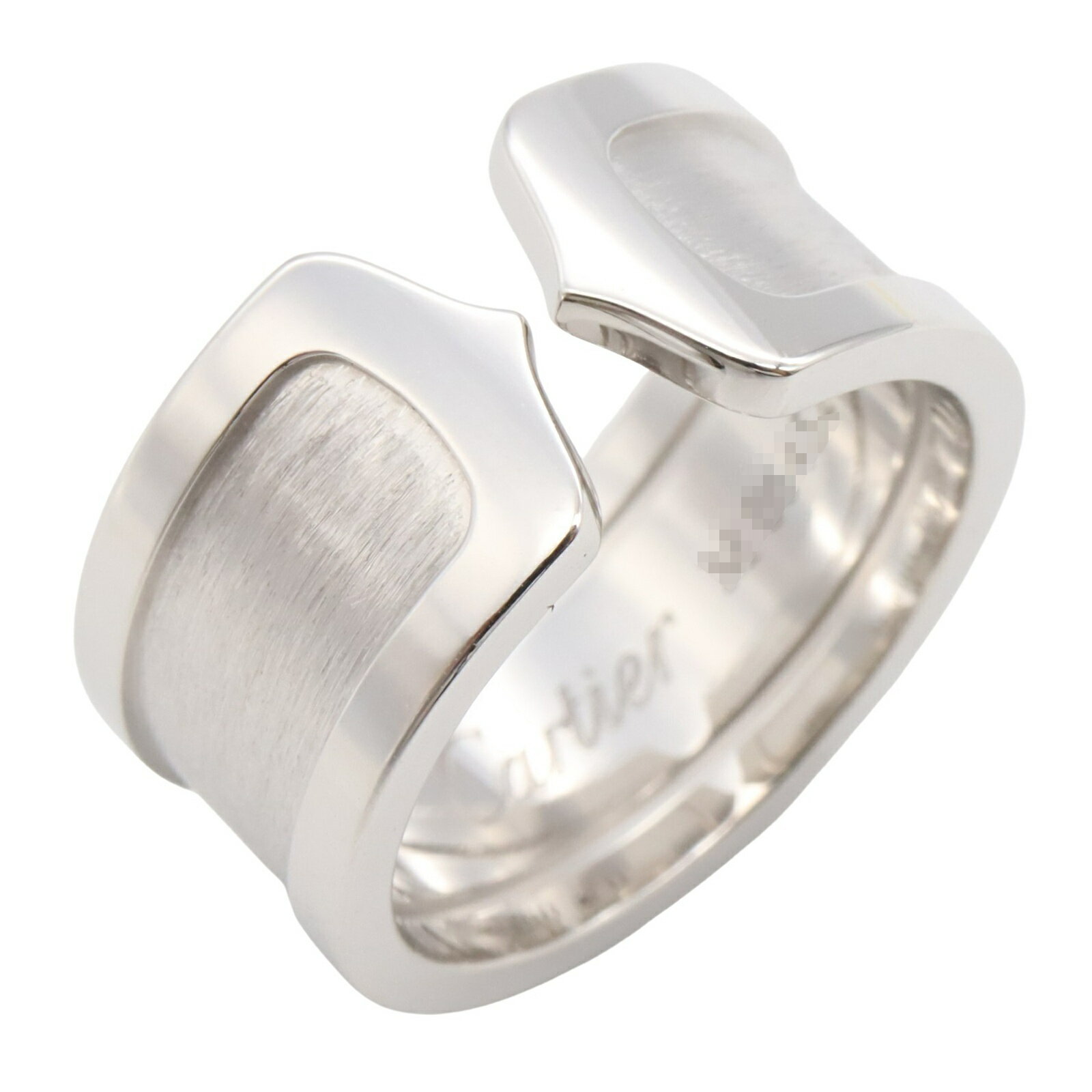 【10%OFFクーポン対象】カルティエ CARTIER C2 リング リング・指輪 ジュエリー K18WG(ホワイトゴールド) メンズ レディース シルバー系 ...