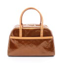 【15%OFFクーポン対象】ルイ・ヴィトン LOUIS VUITTON トンプキンス スクエア ハンドバッグ バッグ レザー ヴェルニ レディース ブラウン系 ...