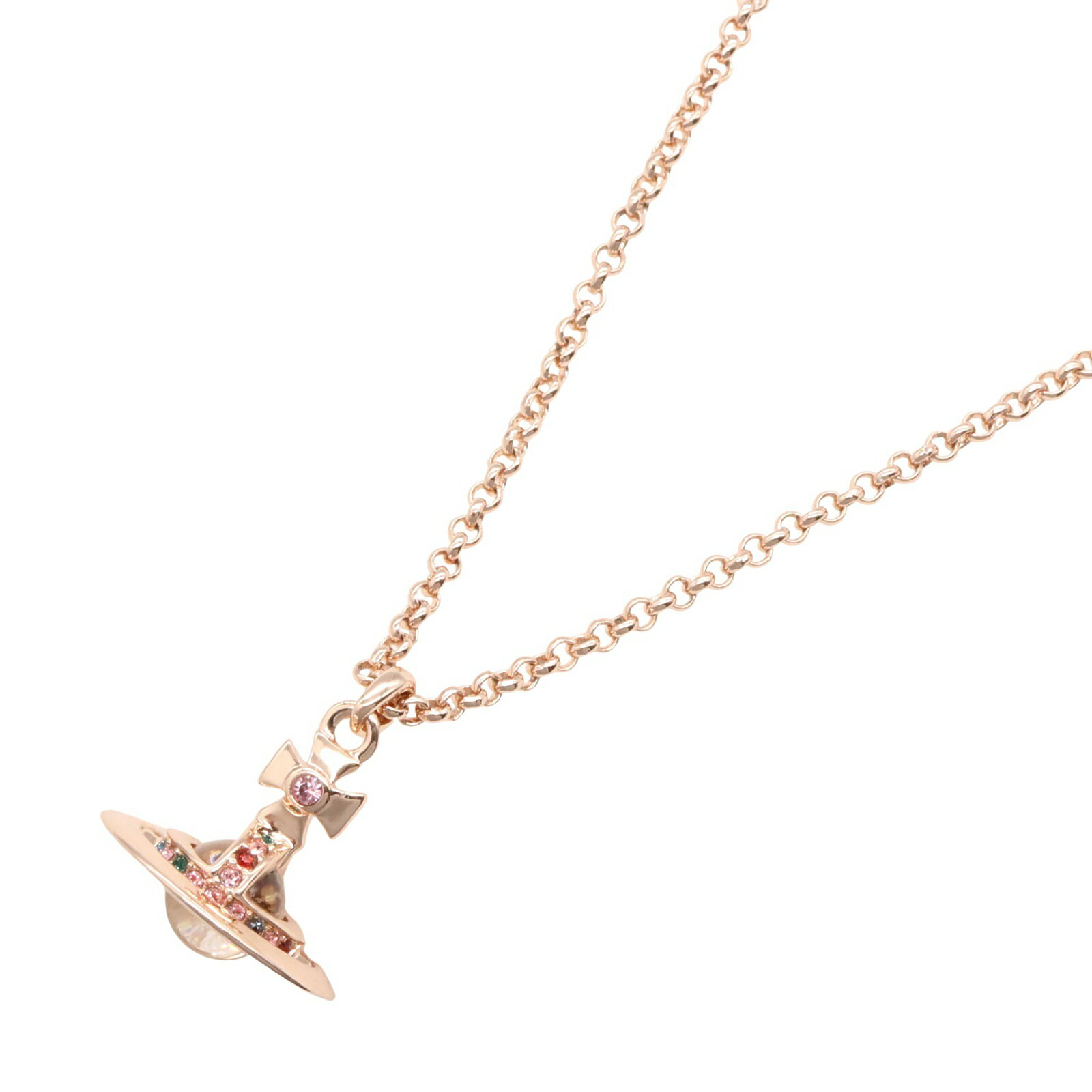 ヴィヴィアンウエストウッド Vivienne Westwood ネックレス ネックレス ジュエリー 真鍮 メンズ レディース ゴールド系 ピンクゴールド 630...