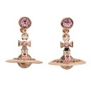 【1千円OFFクーポン対象】ヴィヴィアンウエストウッド Vivienne Westwood ピアス ピアス ジュエリー 真鍮 メンズ レディース ゴールド系 ピンクゴールド 62020032/G002 【新品】