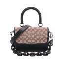 【15%OFFクーポン対象】コーチ COACH シグネチャー ローグ ハンドバッグ バッグ キャンバス レザー レディース ベージュ系 / ブラウン系 / ブラ...