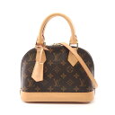 【15%OFFクーポン対象】ルイ・ヴィトン LOUIS VUITTON アルマBB ハンドバッグ バッグ PVCコーティングキャンバス レザー モノグラム レデ...