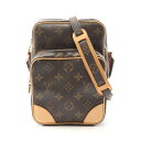 【5%OFFクーポン対象】ルイ・ヴィトン LOUIS VUITTON アマゾン ショルダーバッグ バッグ PVCコーティングキャンバス レザー モノグラム レディース ブラウン系 M45236 【中古】