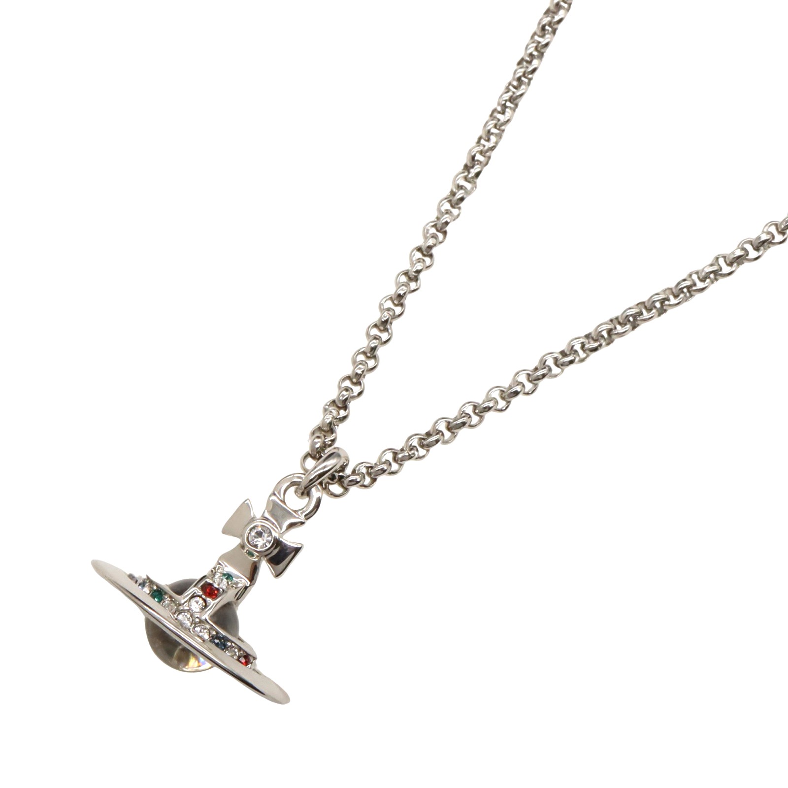 ヴィヴィアンウエストウッド Vivienne Westwood ネックレス ネックレス ジュエリー 真鍮 メンズ レディース シルバー系 63020098/02...