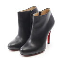 クリスチャンルブタン Christian Louboutin ブーティ 靴 レザー レディース ブラック系 【中古】
