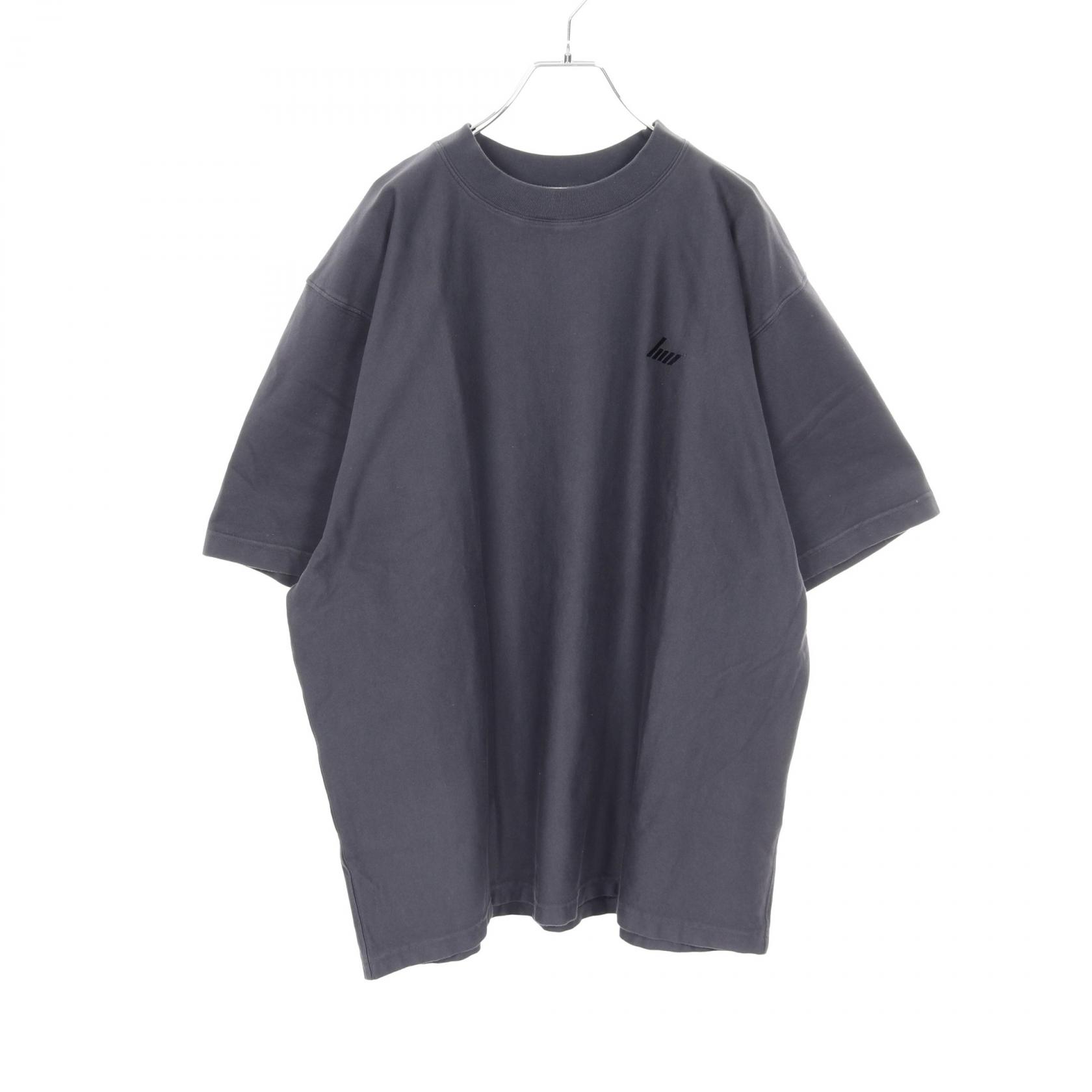 ≪千円OFF＆まとめ買い対象≫ヘドメイナー HED MAYNER EMBROIDERED カットソー 衣料品 トップス コットン メンズ ネイビー系 HMMA70007R 【中古】