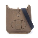 【5%OFFクーポン対象】エルメス HERMES エヴリンTPM エトゥープ ショルダーバッグ バッグ トリヨンクレマンス トリヨンクレマンス レディース ブラウン系 【中古】