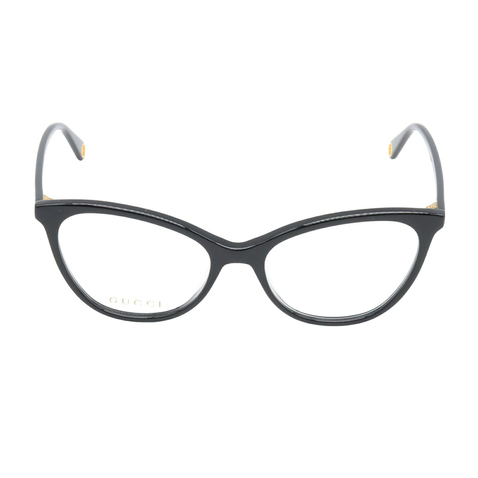 【まとめ買い10%OFF対象】グッチ GUCCI 伊達メガネ メガネ 衣料品 プラスチック メンズ レディース ブラック系 GG1079O-001/INT/OPT 【新品】