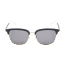 グッチ GUCCI サングラス サングラス 衣料品 プラスチック ニッケル メンズ レディース ブラック系 / ゴールド系 GG1275SA-001/ASI/SUN 【新品】