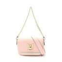 【10%OFFクーポン対象】ルイ・ヴィトン LOUIS VUITTON ロックミー テンダー ハンドバッグ バッグ レザー カーフ レディース ピンク系 / ホ...