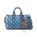 【10%OFFクーポン対象】ルイ・ヴィトン LOUIS VUITTON キーポル バンドリエール25 ハンドバッグ バッグ PVCコーティングキャンバス メンズ...