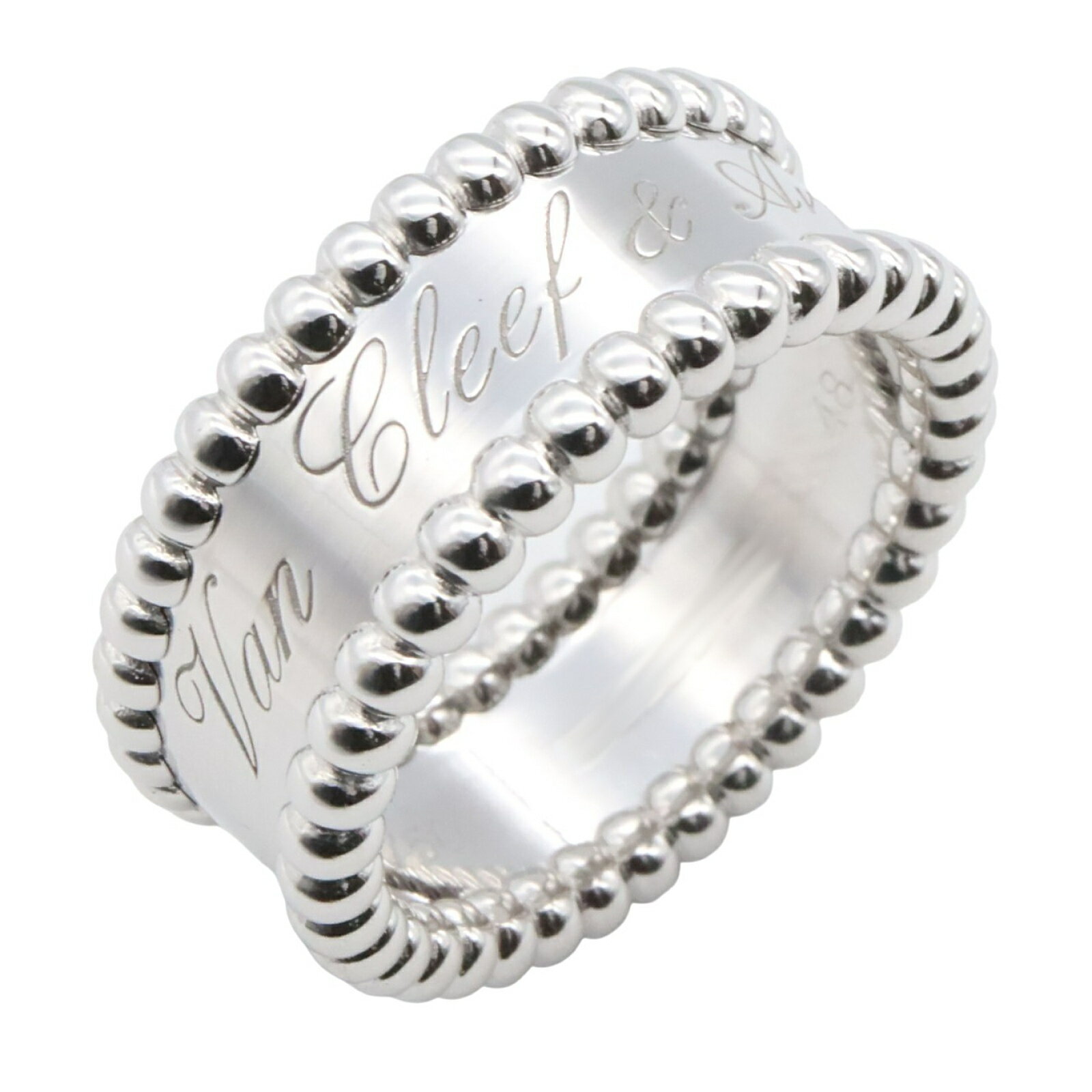 ヴァンクリーフ&アーペル Van Cleef & Arpels ペルレ シニアチュール リング リング・指輪 ジュエリー K18WG(ホワイトゴールド) メンズ...