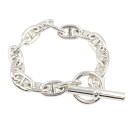 エルメス HERMES シェーヌダンクル MM 15コマ ブレスレット ブレスレット アクセサリー シルバー925 メンズ レディース シルバー系 【中古】