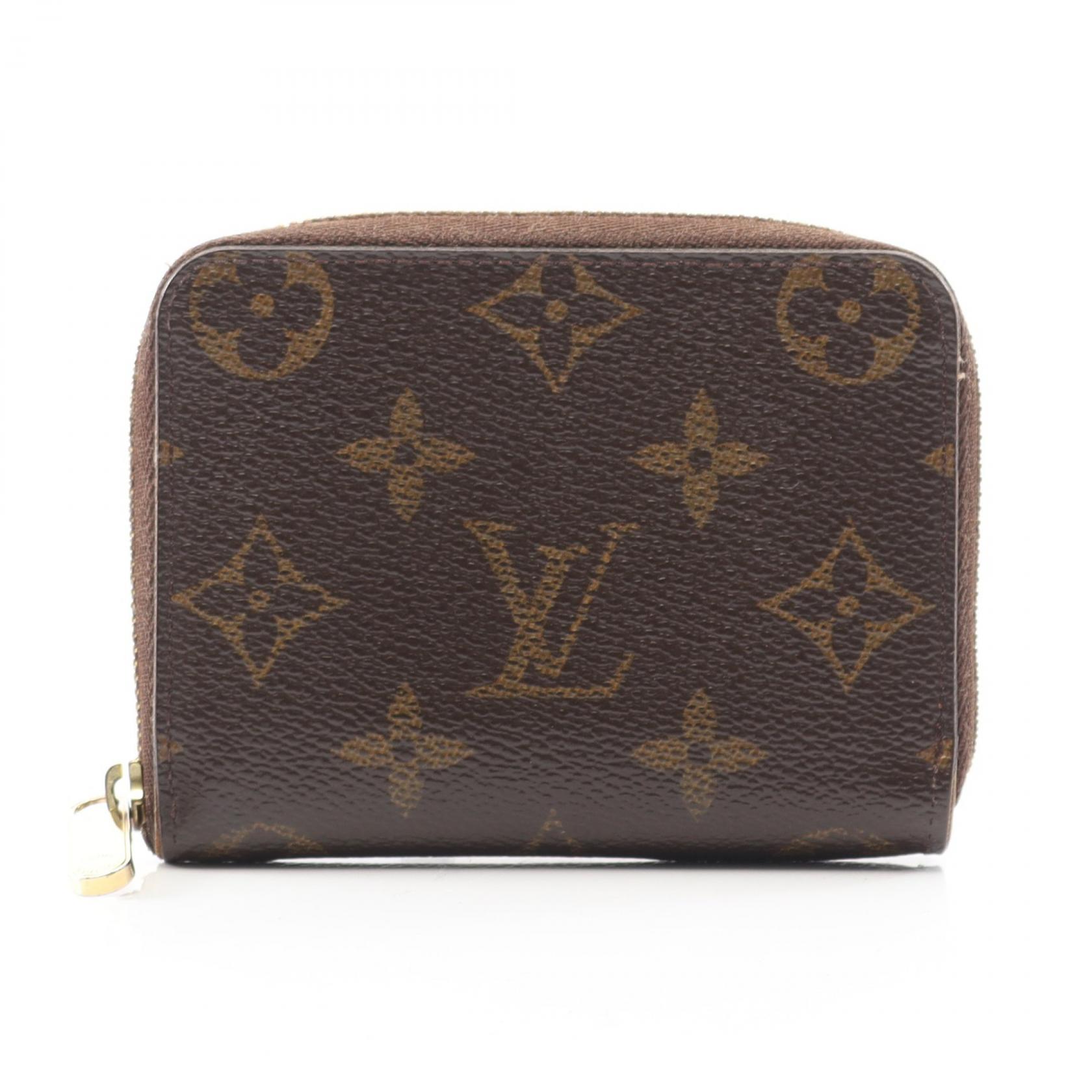 【10％OFFクーポン対象】ルイ・ヴィトン LOUIS VUITTON ジッピー コインパース コインケース 財布 PVCコーティングキャンバス モノグラム レディース ブラウン系 M60067 【中古】