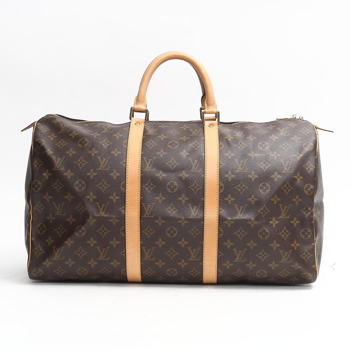 BRANDOFF GINZA: Auth LOUIS VUITTON Keepall 50 Luggage Boston bag M41426 Monogram Used | BRANDOFF ...