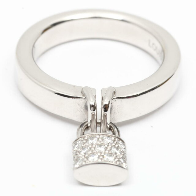 【楽天市場】【中古】 ルイヴィトン ダイヤモンド リング 指輪 レディース K18WG (750) ホワイトゴールド x | LOUIS