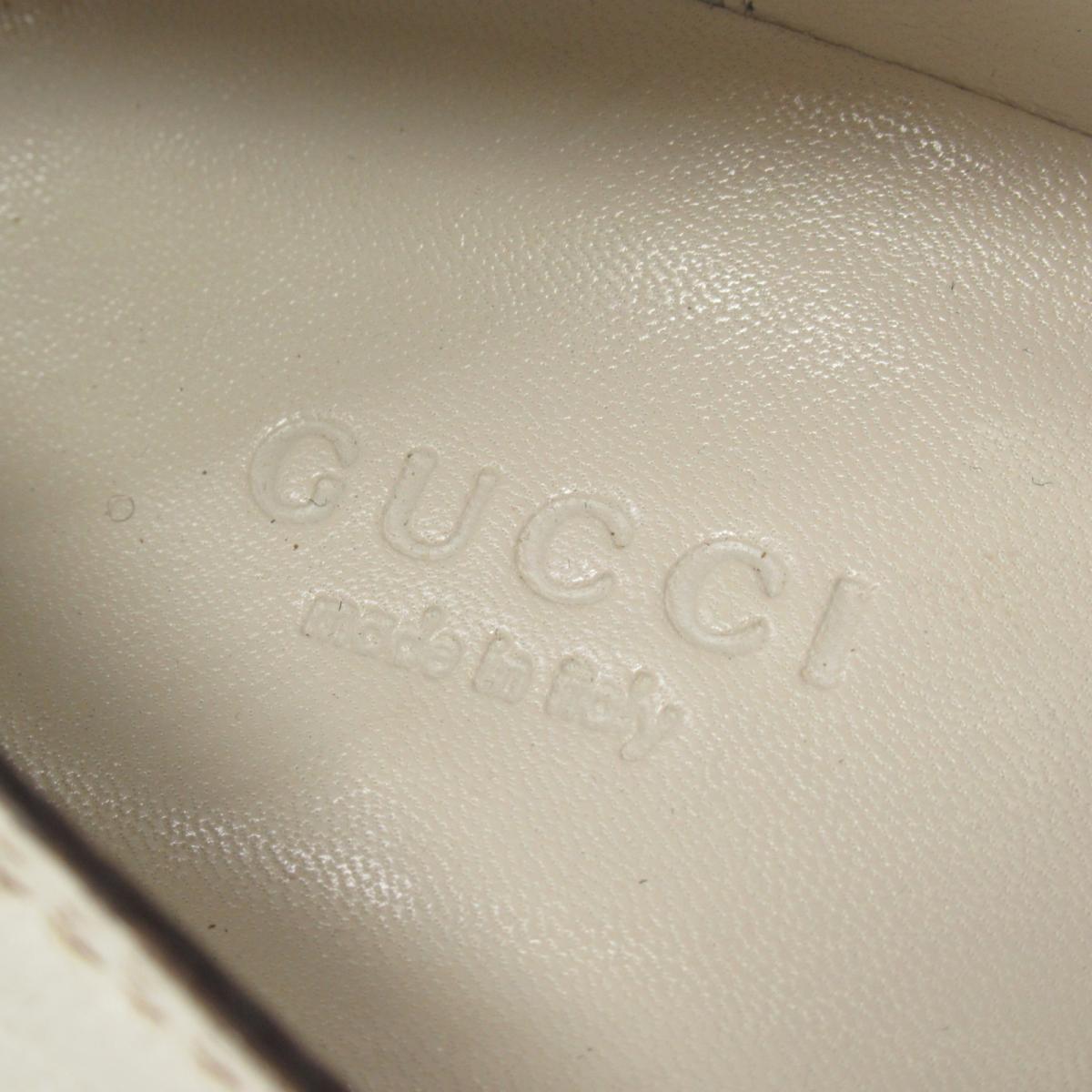 【楽天市場】【中古】 グッチ パンプス レディース レザー アイボリー | GUCCI BRANDOFF ブランドオフ ブランド 靴 シューズ