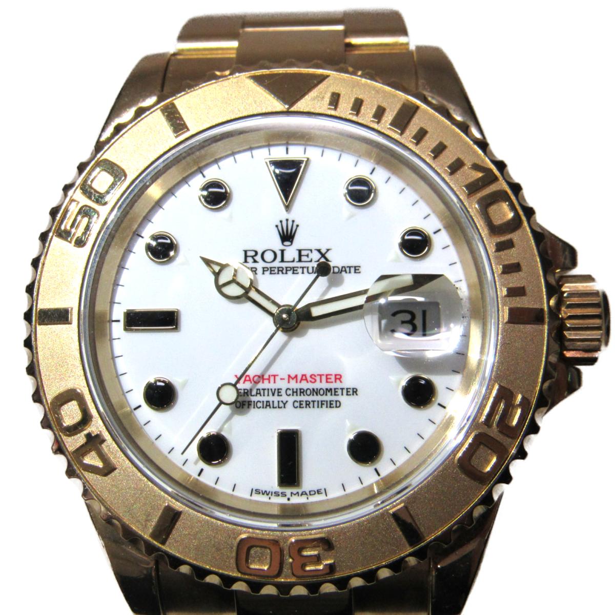 【中古】 ロレックス ヨットマスター 腕時計 ウォッチ メンズ K18YG (750)イエローゴールド ゴールド (16628 ) | ROLEX BRANDOFF ブランドオフ ブランド ブランド時計 ブランド腕時計 時計