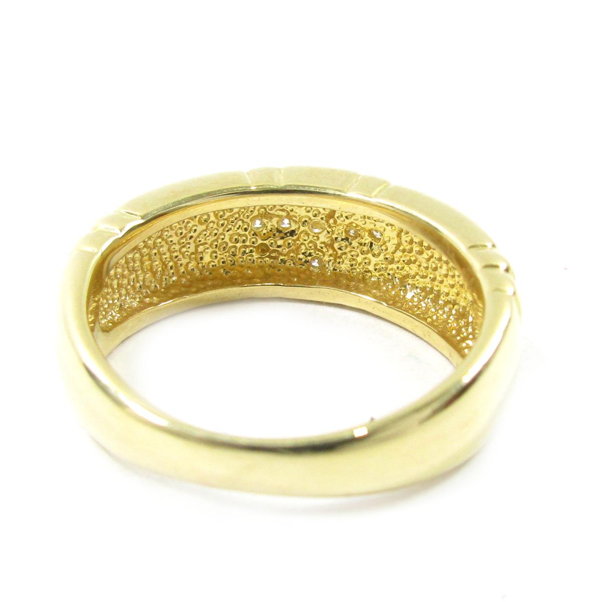 【楽天市場】【中古】 ジュエリー ダイヤモンドリング 指輪 レディース K18YG (750) イエローゴールド ダイヤモンド0.06ct