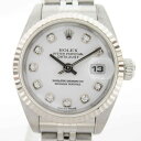 【中古】ロレックス デイトジャスト 10Pダイヤ ウォッチ ...