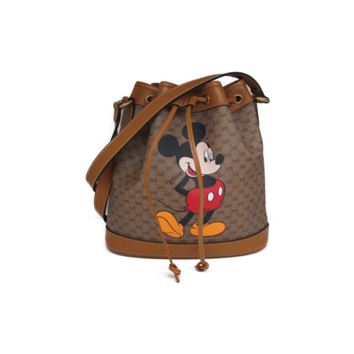【中古】 グッチ ディズニー X スモール バケットバッグ レディース 塩化ビニールコーティング × レザー (602691) | GUCCI BRANDOFF ブランドオフ ブランド ブランドバッグ バッグ バック ショルダーバッグ ショルダーのサムネイル