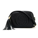 【中古】 グッチ ショルダーバッグ レディース レザー ブラック (308364) | GUCCI  ...