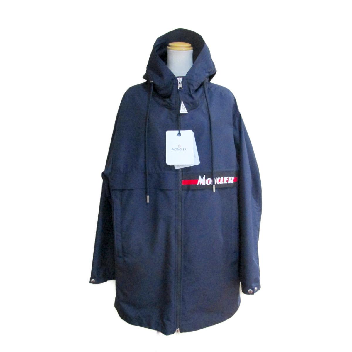 モンクレール ロングブルゾン レディース ポリエステル ネイビー (1C70300549ML7412) | MONCLER BRANDOFF ブランドオフ 衣料品 衣類 ブランド アウター ジャケット コート