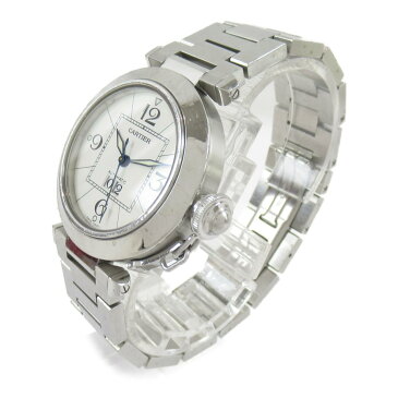 【中古】 カルティエ パシャC ビッグデイト ウォッチ 腕時計 メンズ ステンレススチール (W31055M7) | Cartier BRANDOFF ブランドオフ ブランド ブランド時計 ブランド腕時計