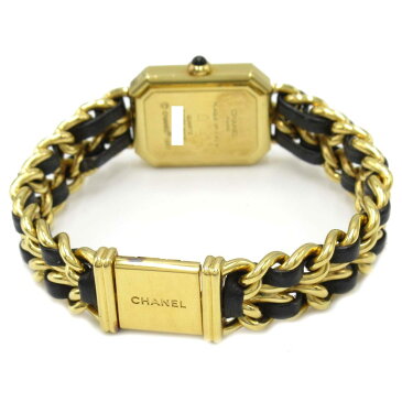 【中古】 シャネル プルミエールL ウォッチ 腕時計 レディース GP レザーベルト | CHANEL BRANDOFF ブランドオフ ブランド ブランド時計 ブランド腕時計