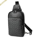 コーチ COACH メンズ・レディース ボディバッグ シグネチャー イーサン パック ブラック系 CZ393 QBMI5 | コンビニ受取 ブランド