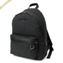 エンポリオアルマーニ EMPORIO ARMANI メンズ・レディース リュックサック ジャカード オールオーバーレタリング バックパック ブラック EM001...