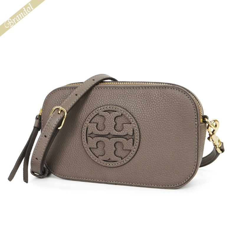 トリーバーチ 革ショルダーバッグ レディース トリーバーチ TORY BURCH レディース ショルダーバッグ レザー カメラバッグ グレージュ 145667 093 | コンビニ受取 ブランド