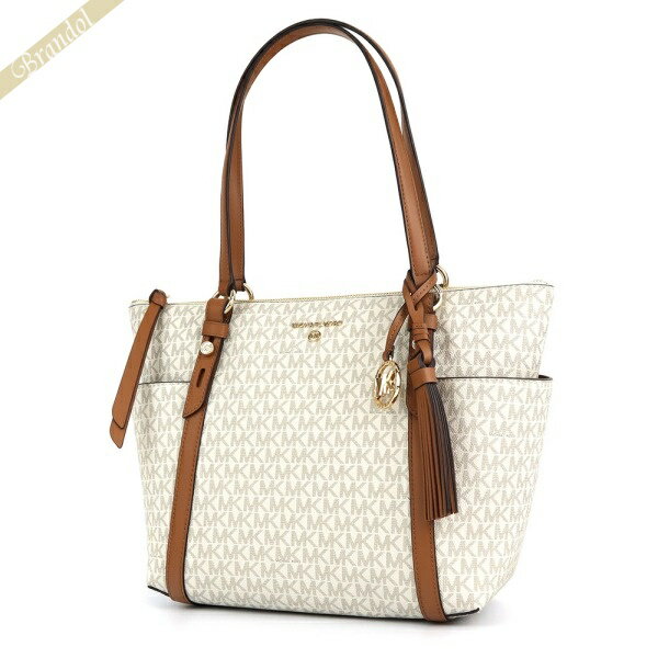 マイケルコース トートバッグ マイケルコース MICHAEL KORS レディース トートバッグ MKシグネチャー ホワイト系 30T0GNXT2B 149 | コンビニ受取 ブランド