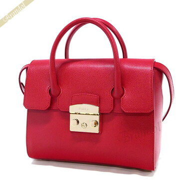 フルラ FURLA レディース ショルダーバッグ メトロポリス Sサイズ レザー サッチェル レッド BGX6 ARE RUB / 851151 【2018年春夏新作】【コンビニ受取対応商品】【ブランド】