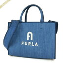 フルラ FURLA レディース ショルダーバッグ OPPORTUNITY 2way デニム トートバッグ S ブルー WB00299 BX1544 2157S | 2023年春夏新作 2023SS コンビニ受取 ブランド