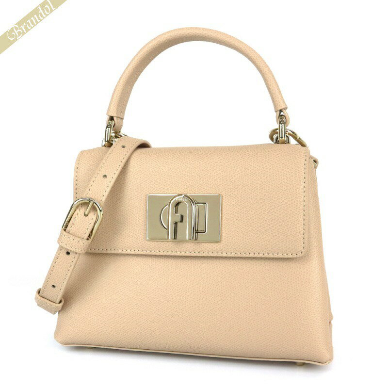 フルラ FURLA レディース ショルダーバッグ MINI トップハンドルバッグ 2way ハンドバッグ ピンクベージュ WB00109 ARE000 B4L00 | 2023年春夏新作 2023SS コンビニ受取 ブランド