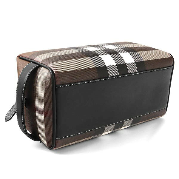 バーバリー BURBERRY メンズ セカンドバッグ ヴィンテージチェック ブラウン系 803...