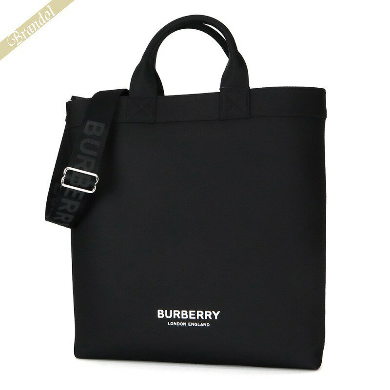 バーバリー BURBERRY メンズ・レディース トートバッグ 縦型 2way ショルダーバッグ ブラック 8063497 | 2023年春夏新作 2023SS ブランド