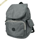 キプリング Kipling レディース リュックサック CITY PACK シティパック 16L バックパック グレー KI622429V コンビニ受取 ブランド