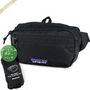 パタゴニア Patagonia メンズ・レディース ボディバッグ ULTRALIGHT BLACK HOLE MINI HIP PACK 折りたたみ ウェストバ...