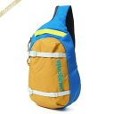 パタゴニア Patagonia メンズ・レディース ボディバッグ Atom Sling アトム スリング 8L ブルー×オレンジ 48262 PWVL / Pa...