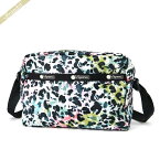 レスポートサック LeSportsac レディース ショルダーバッグ MINI CROSSBODY ドット風柄 ホワイト系マルチカラー×ブラック 2434 E446 | コンビニ受取 ブランド