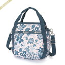 レスポートサック LeSportsac レディース ショルダーバッグ SMALL JENNI 2way ミニトートバッグ ボタニカル柄 ピンク×ブルー 8056 E483 | コンビニ受取 ブランド