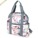 レスポートサック LeSportsac レディース リュックサック DOUBLE TROUBLE 2way ミニボストンバッグ 花柄 パープル系マルチカラー 2...